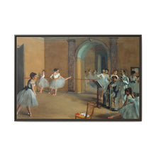 Edgar Degas's The Dance Foyer at the Opera on the rue Le Peletier (1872) - NOMADEN ART GALLERY