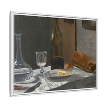 Claude Monet's Still Life with Bottle, Carafe, Bread, and Wine (ca. 1862-1863) - NOMADEN ART GALLERY