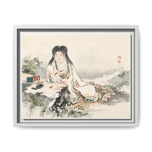 Calligraphy artist by Kōno Bairei (1844-1895) - NOMADEN ART GALLERY