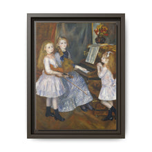 The Daughters of Catulle Mendès, Huguette (1871–1964), Claudine (1876–1937), and Helyonne (1879–1955) (1888) by Pierre-Auguste Renoir - NOMADEN ART GALLERY