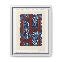 Art Nouveau Flower pattern pochoir print in oriental style. Original from our own 1914 edition of Samarkande - NOMADEN ART GALLERY
