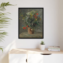 Flores en un jarrón (c. 1866), cuadro de alta resolución de Pierre-Auguste Renoir 
