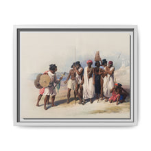 Group of Nubians (Wady Kardasey) illustration by David Roberts (1796–1864) - NOMADEN ART GALLERY