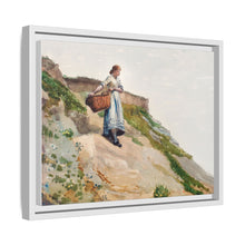 Girl Carrying a Basket (1882) by Winslow Homer