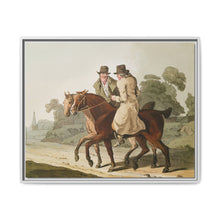 Illustration of farmers from The Costume of Yorkshire (1814) by George Walker - NOMADEN ART GALLERY