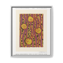 Flower pattern Art Deco stencil print in oriental style. Original from our own 1914 edition of Samarkande - NOMADEN ART GALLERY