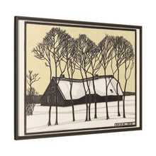 Farm in the snow (1918) by Julie de Graag