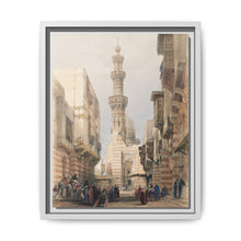 Bullack Cairo illustration by David Roberts (1796–1864) - Canvas Wall Art - NOMADEN ART GALLERY