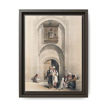 Modern mansion showing the arabesque architecture of Cairo illustration by David Roberts (1796–1864) - NOMADEN ART GALLERY