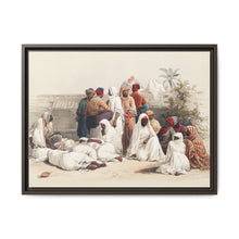 In the slave market at Cairo illustration by David Roberts (1796–1864)