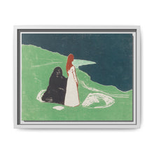 Two Women on the Shore (1898) by Edvard Munch - NOMADEN ART GALLERY