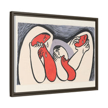 Crying women (1938), abstract painting by Mikulas Galanda