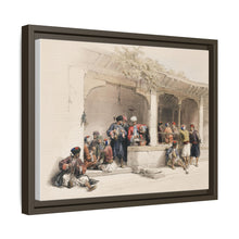 The coffee shop illustration by David Roberts (1796–1864)