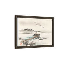Cottage by the sea by Kōno Bairei (1844-1895)