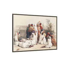 In the slave market at Cairo illustration by David Roberts (1796–1864)