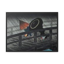 Rain on Izumi Bridge (1927) print in high resolution by Hiroaki Takahashi - NOMADEN ART GALLERY