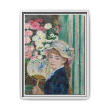 Woman with a Fan (c. 1879) by Pierre Auguste Renoir - NOMADEN ART GALLERY
