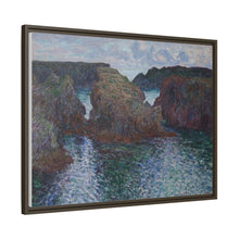 Rocks at Port-Goulphar, Belle-Île by Claude Monet - NOMADEN ART GALLERY