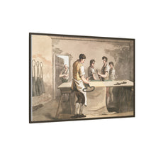 Illustration of the cloth dresser from The Costume of Yorkshire (1814) by George Walker