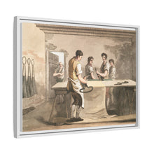 Illustration of the cloth dresser from The Costume of Yorkshire (1814) by George Walker