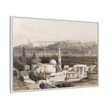 Suez Desert View: Cairo's Citzenib Gate by David Roberts - Antique Wall Art