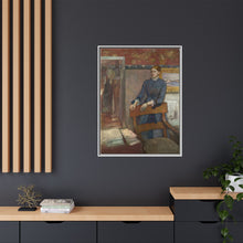 Hélène Rouart in her Father's Study (1886) by Edgar Degas