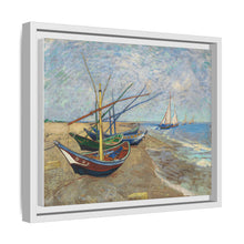 Vincent van Gogh's Fishing Boats on the Beach at Saintes-Maries (1888) - NOMADEN ART GALLERY