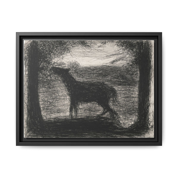 Foal, Le Poulain (ca. 1882–1883) by Georges Seurat - NOMADEN ART GALLERY