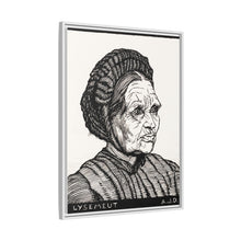 Portrait of Laren farmer's wife named Lysemeut (1916) by Julie de Graag