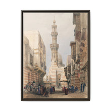 Bullack Cairo illustration by David Roberts (1796–1864) - Canvas Wall Art - NOMADEN ART GALLERY
