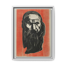 Head of an Old Man with Beard (1902) by Edvard Munch - NOMADEN ART GALLERY