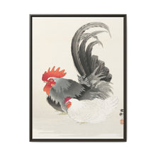 Chicken and cock (1900 - 1936) by Ohara Koson