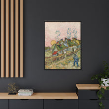 Houses and Figure by Vincent van Gogh - NOMADEN ART GALLERY