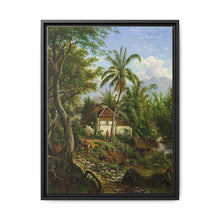 Landschap in Nederlands-Indie (1858 - 1900) by Maurits E H R van den Kerkhoff. - NOMADEN ART GALLERY
