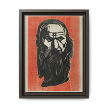 Head of an Old Man with Beard (1902) by Edvard Munch - NOMADEN ART GALLERY
