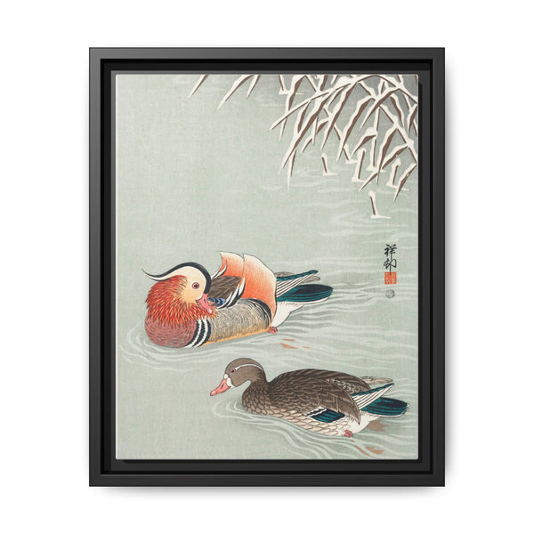 Mandarin ducks (1925 - 1936) by Ohara Koson