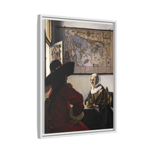 Johannes Vermeer’s Officer and Laughing Girl (ca. 1657)