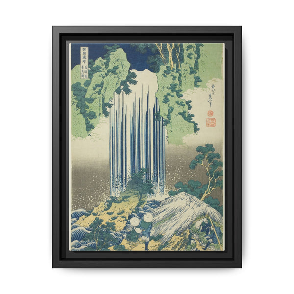 Yoro Waterfall in Mino Province (Mino no kuni Yoro no taki), from the series Tour of the Waterfalls in Various Provinces (Shokoku Takimeguri) by Katsushika Hokusai - NOMADEN ART GALLERY