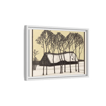 Farm in the snow (1918) by Julie de Graag