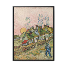 Houses and Figure by Vincent van Gogh - NOMADEN ART GALLERY
