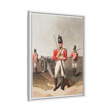 Illustration of East York militia from The Costume of Yorkshire (1814) by George Walker