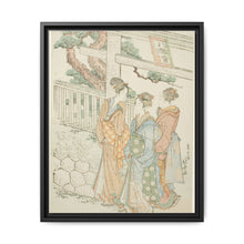 Visitors to the Hachiman shrine by Katsushika Hokusai - NOMADEN ART GALLERY