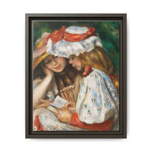 Two Girls Reading (c. 1890–1891) by Pierre-Auguste Renoir - NOMADEN ART GALLERY