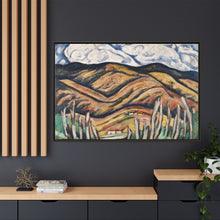 The Last of New England The Beginning of New Mexico by Marsden Hartley.
