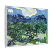 Vincent van Gogh's Olive Trees with the Alpilles in the Background (1889) - NOMADEN ART GALLERY