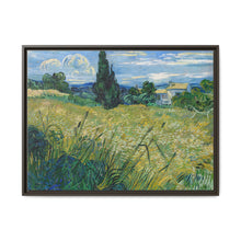 Vincent van Gogh's Green Wheat Field with Cypress (1889) - NOMADEN ART GALLERY