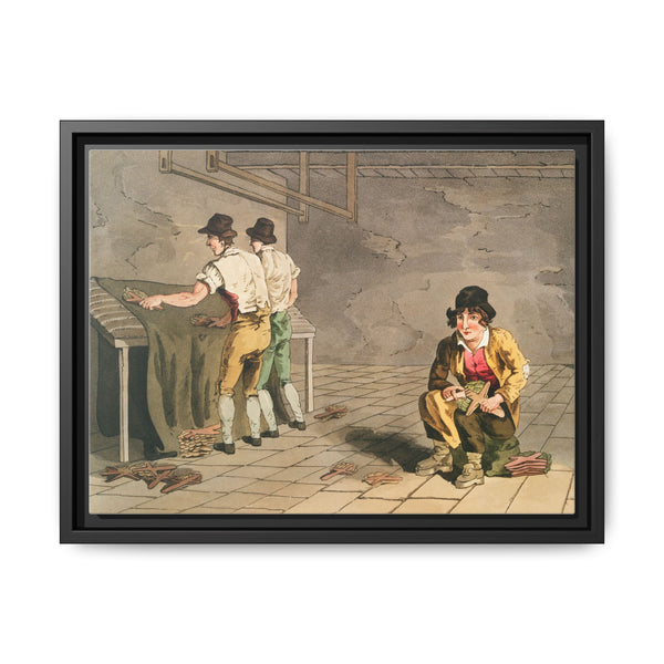Illustration of the preemer boy from The Costume of Yorkshire (1814) by George Walker