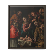 Adoration of the Shepherds with Saints Francis and Saint Carlo Borromeo by Antonio d Enrico called Tanzio da Varallo - NOMADEN ART GALLERY
