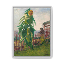 Vincent van Gogh's Allotment with Sunflower (1887) - NOMADEN ART GALLERY