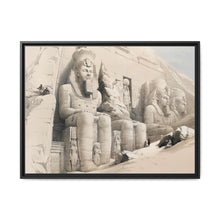 The Great Temple of Aboo Simble Nubia illustration by David Roberts (1796–1864) - NOMADEN ART GALLERY